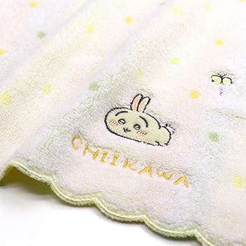 Amazon | [ちいかわ] ハンカチ レディースタオルハンカチ ドット